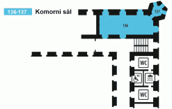 komorni sal plan